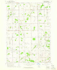 Colling Michigan Historical topographic map, 1:24000 scale, 7.5 X 7.5 Minute, Year 1963