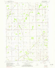 Colling Michigan Historical topographic map, 1:24000 scale, 7.5 X 7.5 Minute, Year 1963