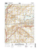Coloma Michigan Current topographic map, 1:24000 scale, 7.5 X 7.5 Minute, Year 2017