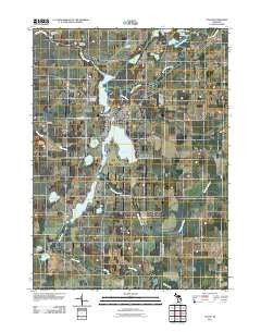 Colon Michigan Historical topographic map, 1:24000 scale, 7.5 X 7.5 Minute, Year 2011