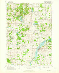 Columbiaville Michigan Historical topographic map, 1:24000 scale, 7.5 X 7.5 Minute, Year 1963
