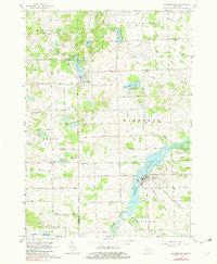 Columbiaville Michigan Historical topographic map, 1:24000 scale, 7.5 X 7.5 Minute, Year 1963