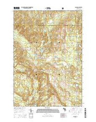 Comins Michigan Historical topographic map, 1:24000 scale, 7.5 X 7.5 Minute, Year 2014