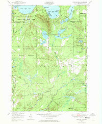 Comstock Hills Michigan Historical topographic map, 1:24000 scale, 7.5 X 7.5 Minute, Year 1950