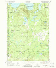 Comstock Hills Michigan Historical topographic map, 1:24000 scale, 7.5 X 7.5 Minute, Year 1950
