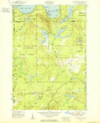 Comstock Hills Michigan Historical topographic map, 1:24000 scale, 7.5 X 7.5 Minute, Year 1951