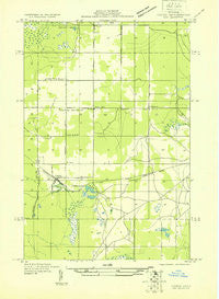 Cooks NW Michigan Historical topographic map, 1:31680 scale, 7.5 X 7.5 Minute, Year 1931