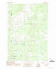 Cooks Michigan Historical topographic map, 1:25000 scale, 7.5 X 7.5 Minute, Year 1983