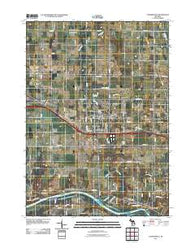 Coopersville Michigan Historical topographic map, 1:24000 scale, 7.5 X 7.5 Minute, Year 2011