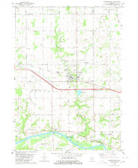 Coopersville Michigan Historical topographic map, 1:24000 scale, 7.5 X 7.5 Minute, Year 1980