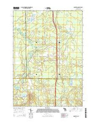 Cooperton Michigan Historical topographic map, 1:24000 scale, 7.5 X 7.5 Minute, Year 2014