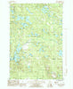 Corner Lake Michigan Historical topographic map, 1:24000 scale, 7.5 X 7.5 Minute, Year 1985