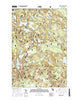 Corner Lake Michigan Current topographic map, 1:24000 scale, 7.5 X 7.5 Minute, Year 2017