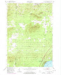 Cote Dame Marie Michigan Historical topographic map, 1:24000 scale, 7.5 X 7.5 Minute, Year 1950