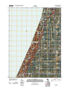 Covert Michigan Historical topographic map, 1:24000 scale, 7.5 X 7.5 Minute, Year 2011