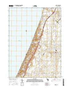 Covert Michigan Current topographic map, 1:24000 scale, 7.5 X 7.5 Minute, Year 2017