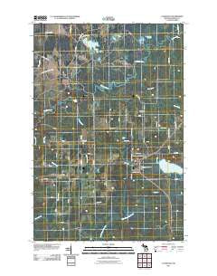 Covington Michigan Historical topographic map, 1:24000 scale, 7.5 X 7.5 Minute, Year 2011