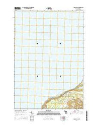 Cross Village Michigan Historical topographic map, 1:24000 scale, 7.5 X 7.5 Minute, Year 2014