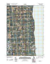Croswell Michigan Historical topographic map, 1:24000 scale, 7.5 X 7.5 Minute, Year 2011