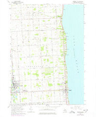 Croswell Michigan Historical topographic map, 1:24000 scale, 7.5 X 7.5 Minute, Year 1963