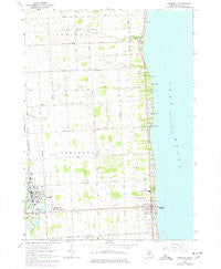 Croswell Michigan Historical topographic map, 1:24000 scale, 7.5 X 7.5 Minute, Year 1963