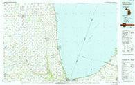 Croswell Michigan Historical topographic map, 1:100000 scale, 30 X 60 Minute, Year 1984