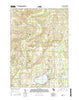 Crystal Michigan Current topographic map, 1:24000 scale, 7.5 X 7.5 Minute, Year 2016