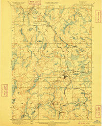 Crystal Falls Michigan Historical topographic map, 1:62500 scale, 15 X 15 Minute, Year 1899