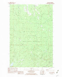 Cup Lake Michigan Historical topographic map, 1:25000 scale, 7.5 X 7.5 Minute, Year 1982