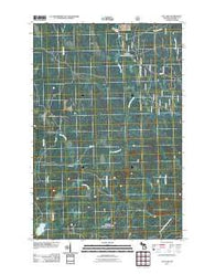 Cup Lake Michigan Historical topographic map, 1:24000 scale, 7.5 X 7.5 Minute, Year 2011