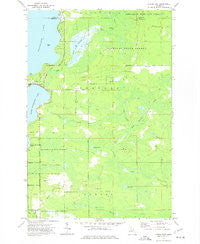 Curtis East Michigan Historical topographic map, 1:24000 scale, 7.5 X 7.5 Minute, Year 1973