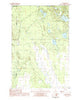 Cusino Michigan Historical topographic map, 1:24000 scale, 7.5 X 7.5 Minute, Year 1983