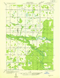 Custer NW Michigan Historical topographic map, 1:31680 scale, 7.5 X 7.5 Minute, Year 1931