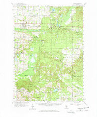 Custer Michigan Historical topographic map, 1:62500 scale, 15 X 15 Minute, Year 1959