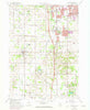 Cutlerville Michigan Historical topographic map, 1:24000 scale, 7.5 X 7.5 Minute, Year 1967