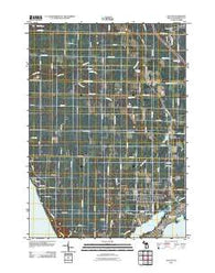 Dalton Michigan Historical topographic map, 1:24000 scale, 7.5 X 7.5 Minute, Year 2011