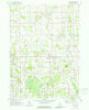 Dansville Michigan Historical topographic map, 1:24000 scale, 7.5 X 7.5 Minute, Year 1970