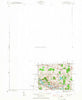 Davisburg Michigan Historical topographic map, 1:24000 scale, 7.5 X 7.5 Minute, Year 1945