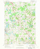 Davisburg Michigan Historical topographic map, 1:24000 scale, 7.5 X 7.5 Minute, Year 1968