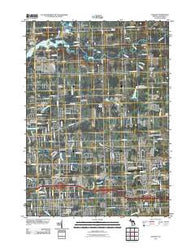 Davison Michigan Historical topographic map, 1:24000 scale, 7.5 X 7.5 Minute, Year 2011