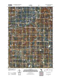 Dayton Center Michigan Historical topographic map, 1:24000 scale, 7.5 X 7.5 Minute, Year 2012