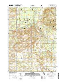 Dayton Center Michigan Historical topographic map, 1:24000 scale, 7.5 X 7.5 Minute, Year 2014