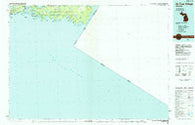 De Tour Village Michigan Historical topographic map, 1:100000 scale, 30 X 60 Minute, Year 1984