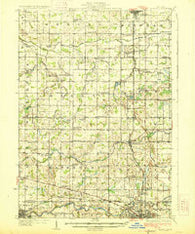 De Witt Michigan Historical topographic map, 1:62500 scale, 15 X 15 Minute, Year 1927