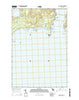 De Tour Village Michigan Historical topographic map, 1:24000 scale, 7.5 X 7.5 Minute, Year 2014