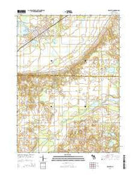 Decatur Michigan Historical topographic map, 1:24000 scale, 7.5 X 7.5 Minute, Year 2014