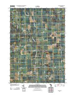 Decker Michigan Historical topographic map, 1:24000 scale, 7.5 X 7.5 Minute, Year 2011