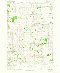 Deckerville Michigan Historical topographic map, 1:24000 scale, 7.5 X 7.5 Minute, Year 1963