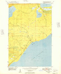 Deer Lake Michigan Historical topographic map, 1:24000 scale, 7.5 X 7.5 Minute, Year 1949