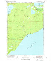 Deer Lake Michigan Historical topographic map, 1:24000 scale, 7.5 X 7.5 Minute, Year 1948